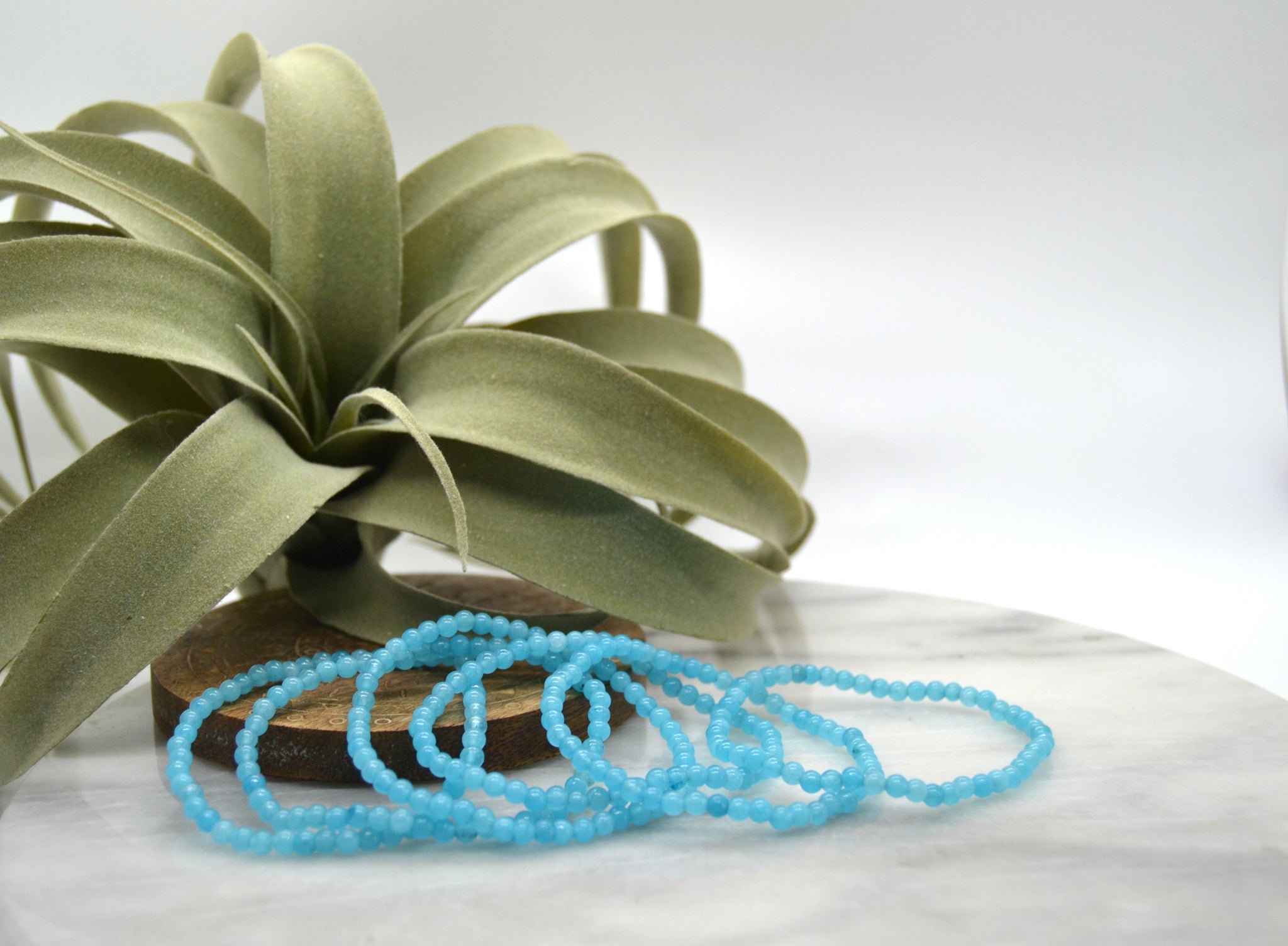 Aqua Jade Energy Bracelet