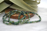 Moss Agate Energy Bracelet