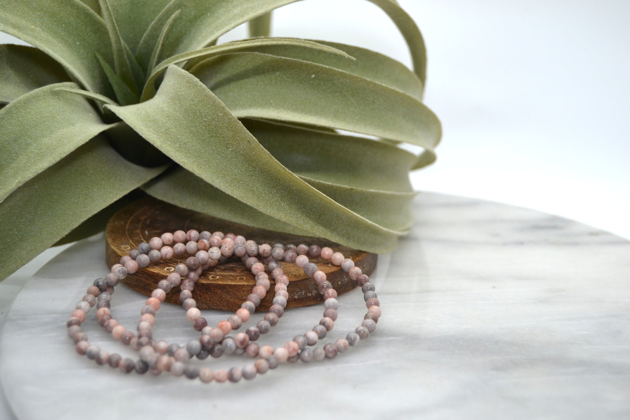 Pink Zebra Jasper Energy Bracelet